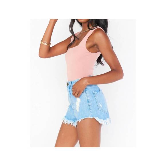 NEW SHOW ME YOUR MUMU dory bodysuit in pink - Picture 2 of 3